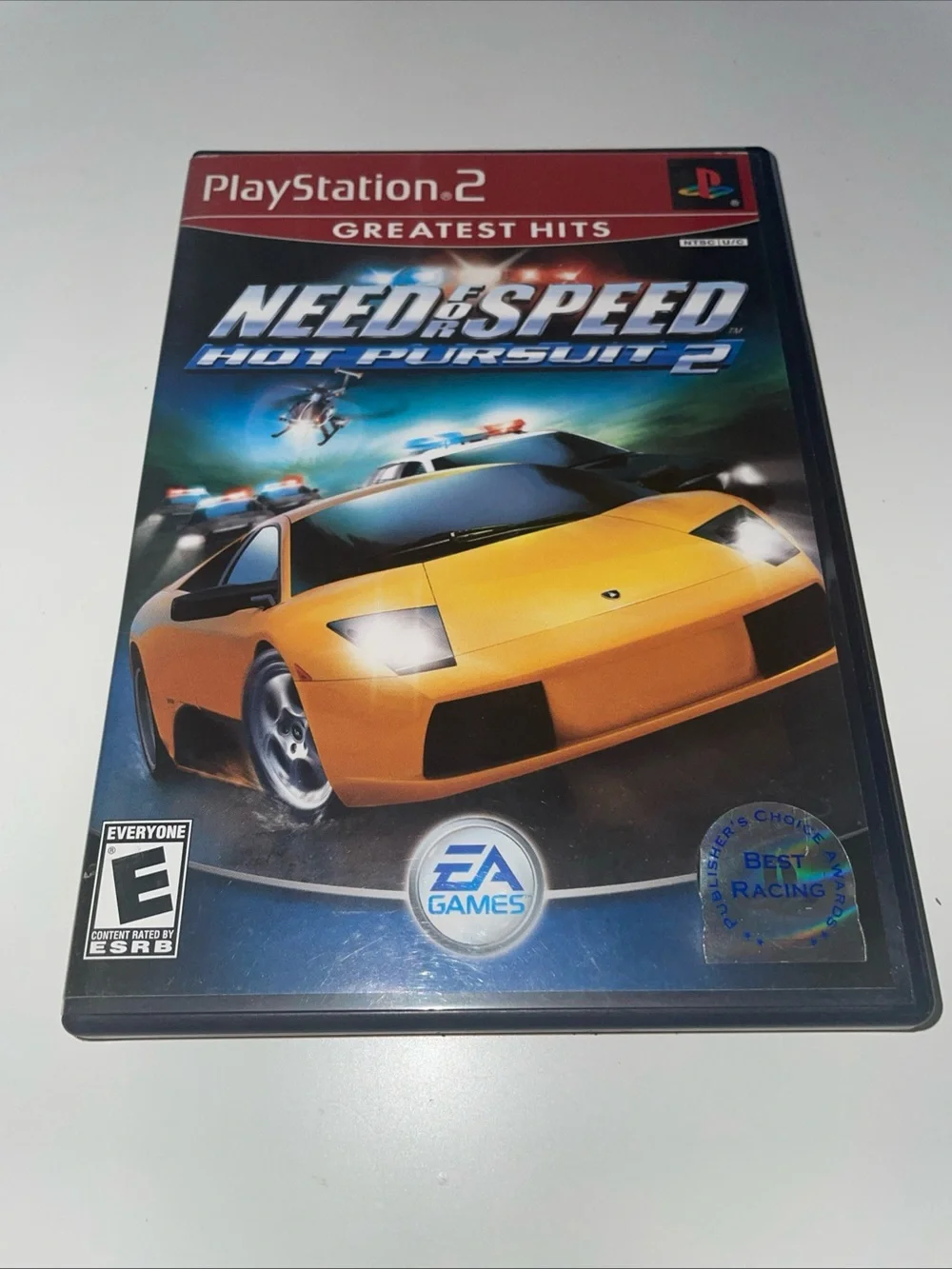 Need for Speed: Hot Pursuit 2 PS2 CIB Good Condition Complete With Manual